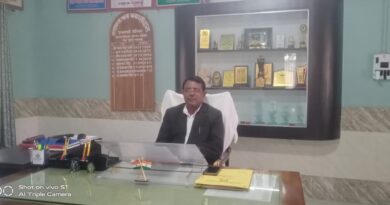 प्रधानाध्यापक ने की छात्र-छात्राओं के उज्जवल भविष्य की कामना