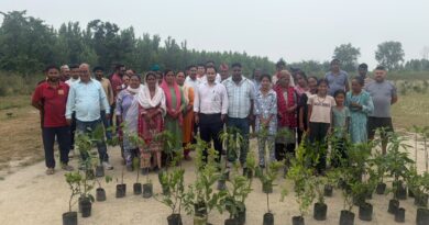 विश्व पर्यावरण दिवस पर शांतिपुरी किच्छा खनन क्षेत्र में वृहद वृक्षारोपण अभियान आयोजित