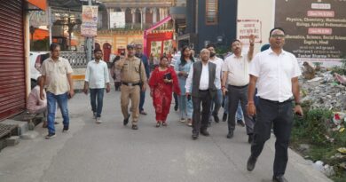 कुंभ-2027 की तैयारियों का मंडलायुक्त ने किया स्थलीय निरीक्षण, निर्माण कार्यों में तेजी लाने के निर्देश