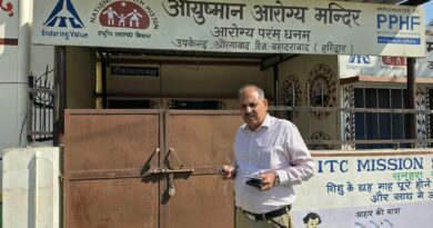 प्रभारी जिलाधिकारी डॉ. ललित नारायण मिश्र ने किया आंगनबाड़ी केंद्र, आयुष्मान आरोग्यम मंदिर और प्राथमिक विद्यालय का निरीक्षण