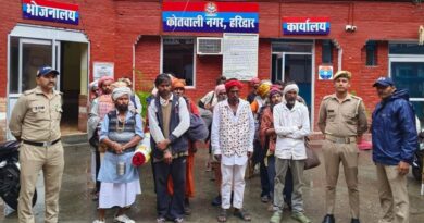 श्रद्धालुओं को परेशान कर रहे भिक्षुकोंं पर पुलिस की कार्रवाई, 31 किए गिरफ्तार
